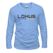 Лонгслив с лого "Lomus"