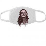 Тканинна маска для обличчя girl makeup skull
