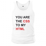 Чоловіча майка CSS+HTML