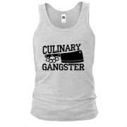 Чоловіча майка для шеф-кухаря "culinary gangster"