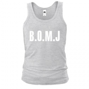 Чоловіча майка з логотипом B O M J