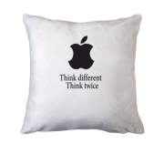 Подушка Apple - Think twice