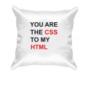 Подушка CSS+HTML