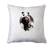 Подушка Дівчина панда
