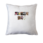 Подушка Green day колаж