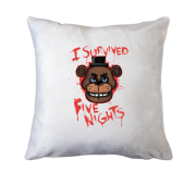 Подушка I survived Five Nights