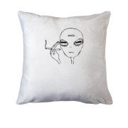 Подушка Інопланетянин із цигаркою
