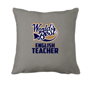 Подушка Лучший учитель английского языка