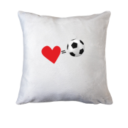 Подушка Люблю футбол (2)