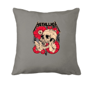 Подушка Metallica (арт череп)