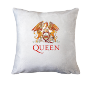 Подушка Queen color logo