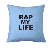 Подушка Rap my life