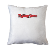 Подушка Rolling Stone надпись