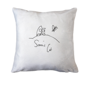 Подушка Simon's Cat з метеликом