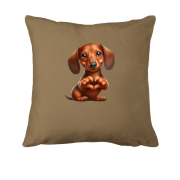 Подушка Такса показує серце