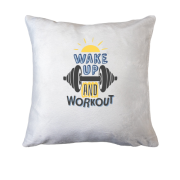 Подушка WakeUp and WorkOut