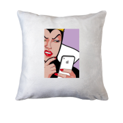 Подушка Зла королева з айфоном