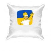 Подушка "Гомер - Украина - рок-н-рол"