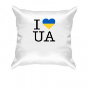 Подушка "I ♥ UA"