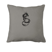Подушка з Драконом у стилі Tribal (Вишивка)