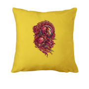 Подушка с Железным человеком в профиль