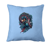 Подушка с Капитаном Америка в профиль