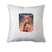 Подушка з Леді Гагою (постер)