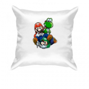 Подушка с Марио и черепахой 2