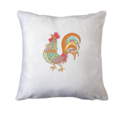 Подушка з арт півнем