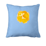 Подушка з баскетболістом аквареллю