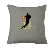 Подушка з баскетболістом провідним м'яч 2