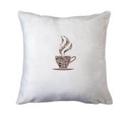 Подушка с чашкой кофе "koffee time "