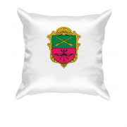 Подушка с гербом города Запорожье