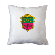Подушка с гербом города Запорожье