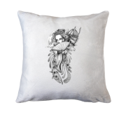 Подушка з гейшею