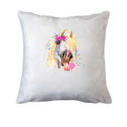 Подушка з гламурним конем