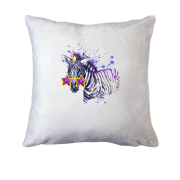 Подушка с гламурной зеброй