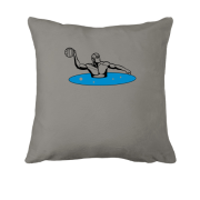 Подушка с игроком водного поло