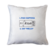 Подушка з капчею