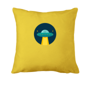 Подушка з літаючою тарілкою