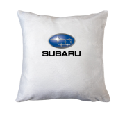 Подушка с лого Subaru