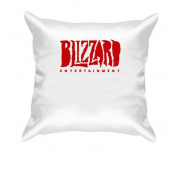 Подушка с логотипом Blizzard