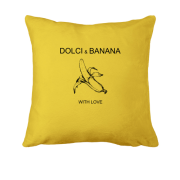 Подушка з логотипом Dolci Banana