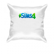 Подушка с логотипом Sims 4