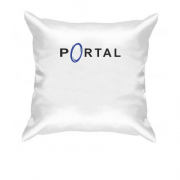 Подушка с логотипом игры Portal