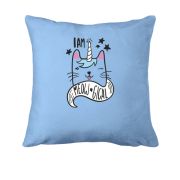 Подушка с магическим котом