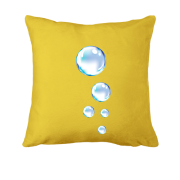 Подушка с мыльными пузырями
