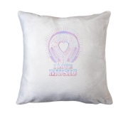 Подушка с надписью 