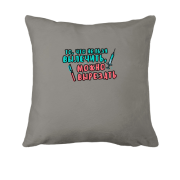 Подушка с надписью 