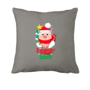 Подушка с надписью 